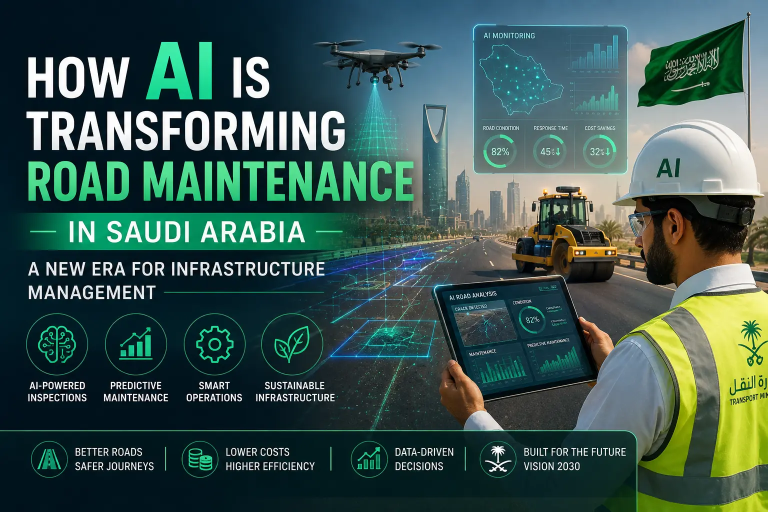 How AI is Transforming Road Maintenance in Saudi Arabia A New Era for Infrastructure Management